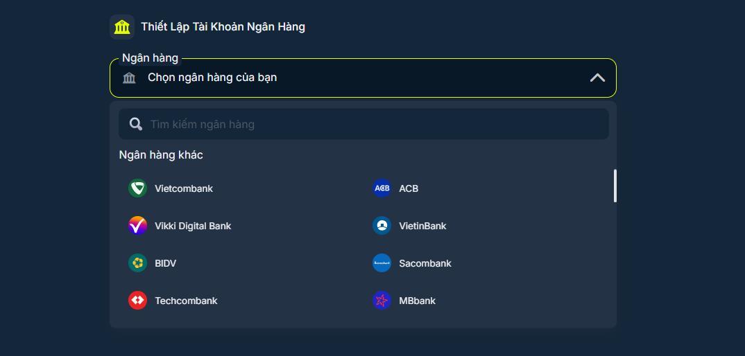 Giao dịch đa dạng ngân hàng
