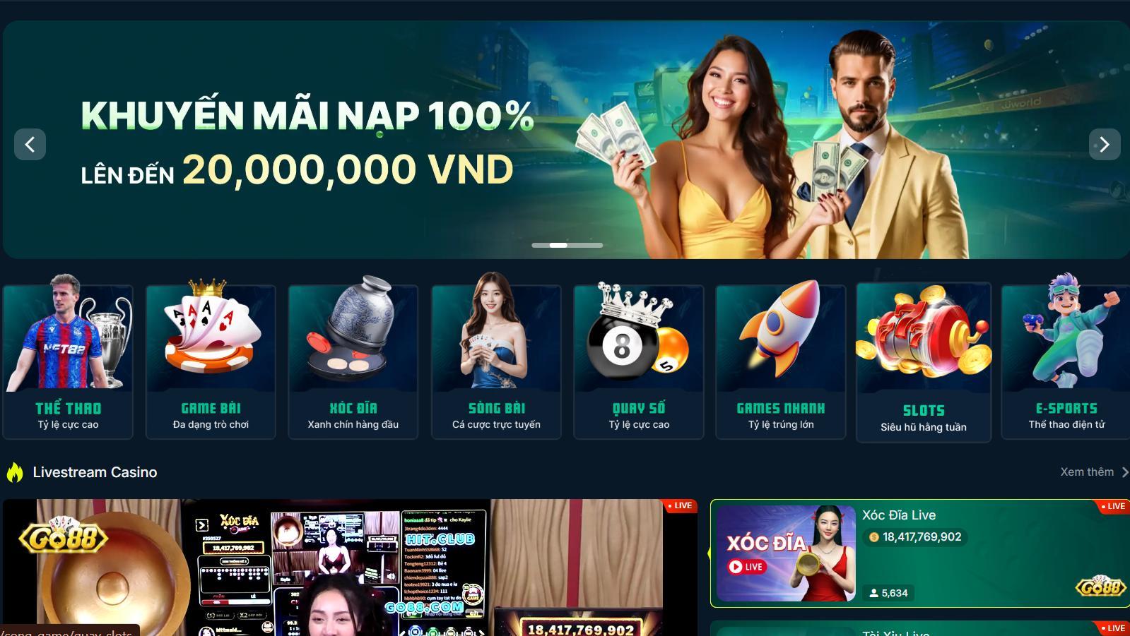 Giao diện hiện đại