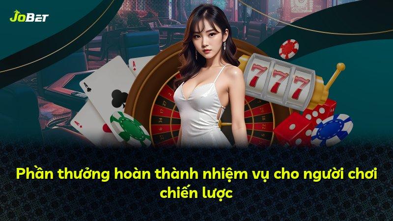 Phần thưởng hoàn thành nhiệm vụ cho người chơi chiến lược